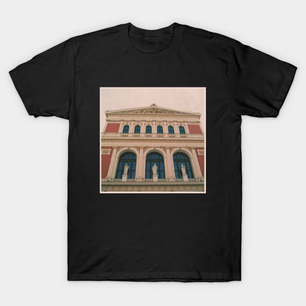 Beautiful Vintage Photography from Vienna Austria Europe Streets of Vienna Discover new places Travel the world T-Shirt by BoogieCreates